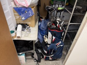 5 x 5 storage unit in Huntington Beach, CA