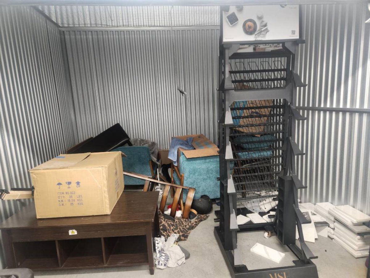 10 x 10 storage unit in Richmond, VA
