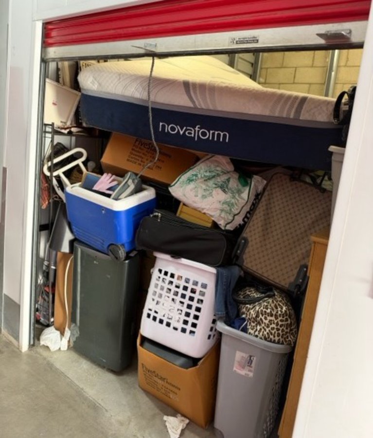 8 x 12 storage unit in Rancho Cucamonga, CA