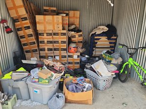 10 x 10 storage unit in Dallas, TX