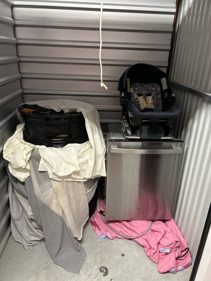 5 x 5 storage unit in Mansfield, TX
