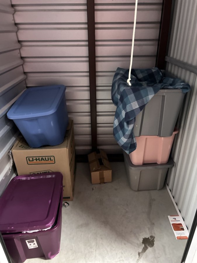 5 x 5 storage unit in Mansfield, TX