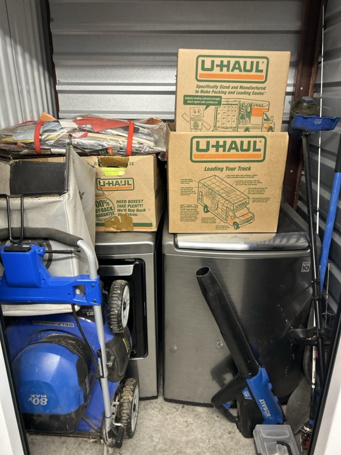 5 x 5 storage unit in Fort Worth, TX
