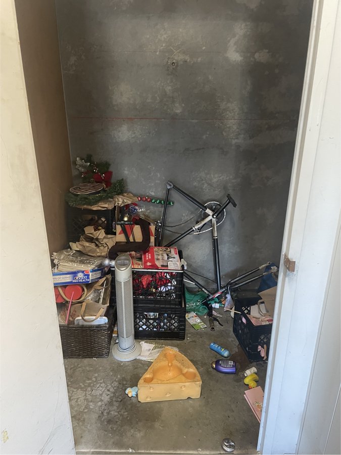 5 x 14 storage unit in San Jose, CA