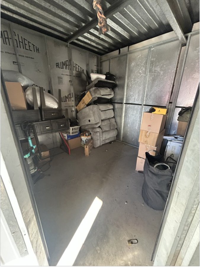 10 x 10 storage unit in Chandler, AZ