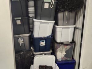 5 x 5 storage unit in Baltimore, MD