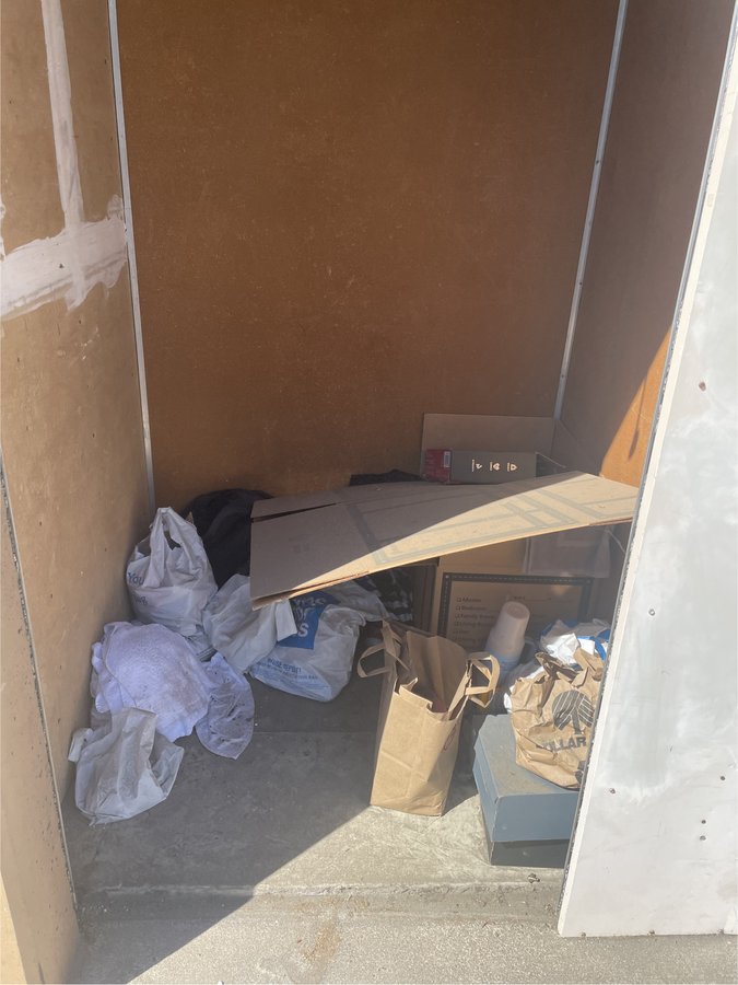 4 x 5 storage unit in San Jose, CA