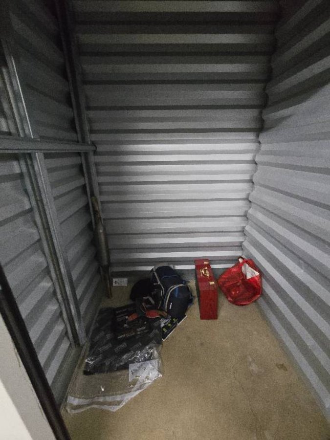 5 x 5 storage unit in Vallejo, CA