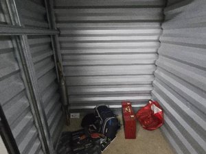 5 x 5 storage unit in Vallejo, CA