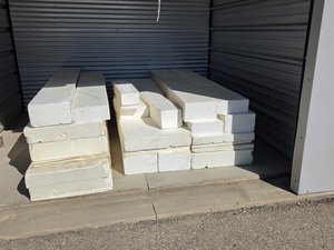 10 x 10 storage unit in Frederick, CO