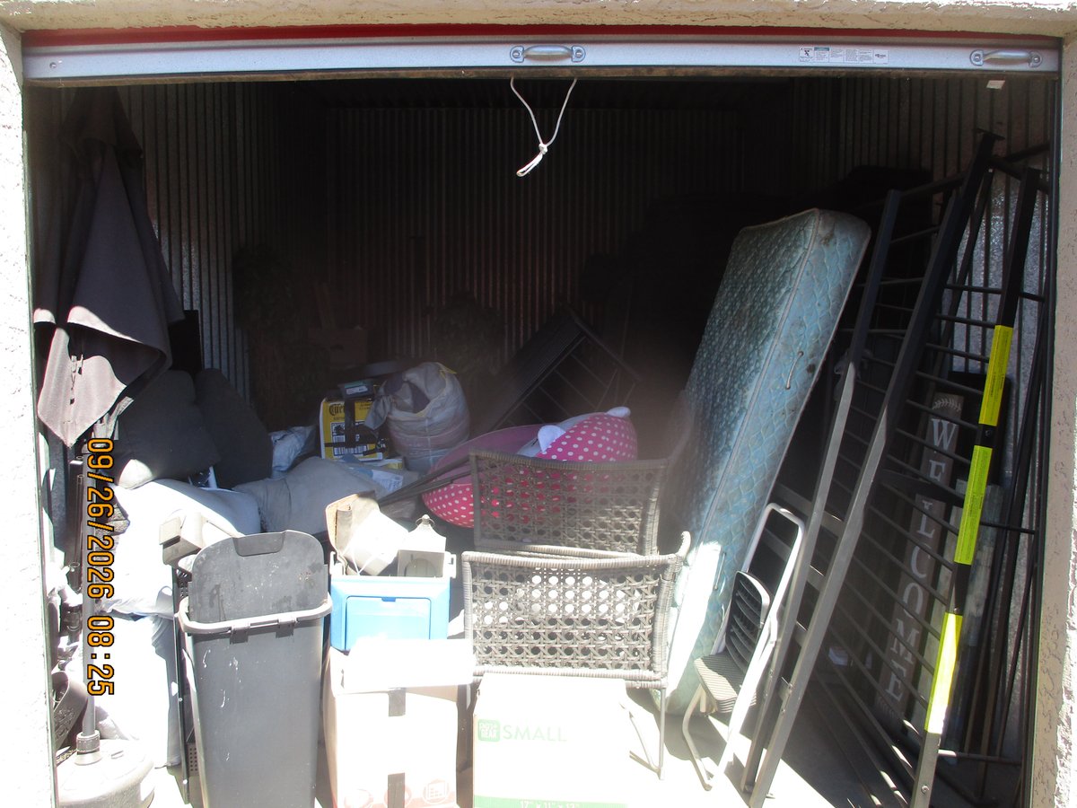 10 x 15 storage unit in Mesa, AZ