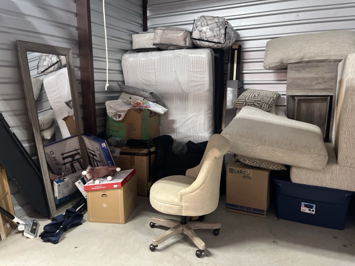 10 x 10 storage unit in Prosper, TX