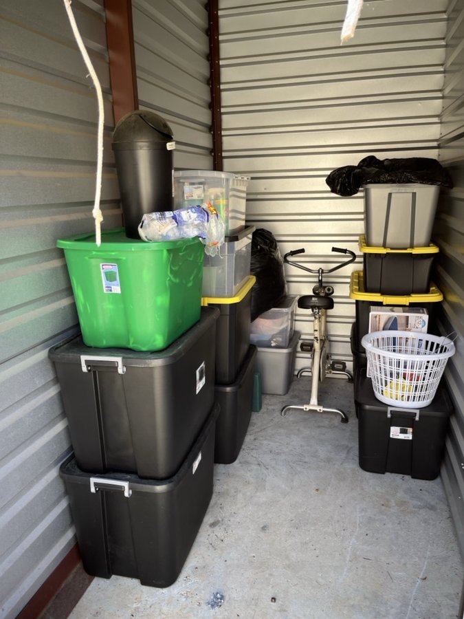 5 x 10 storage unit in Shreveport, LA