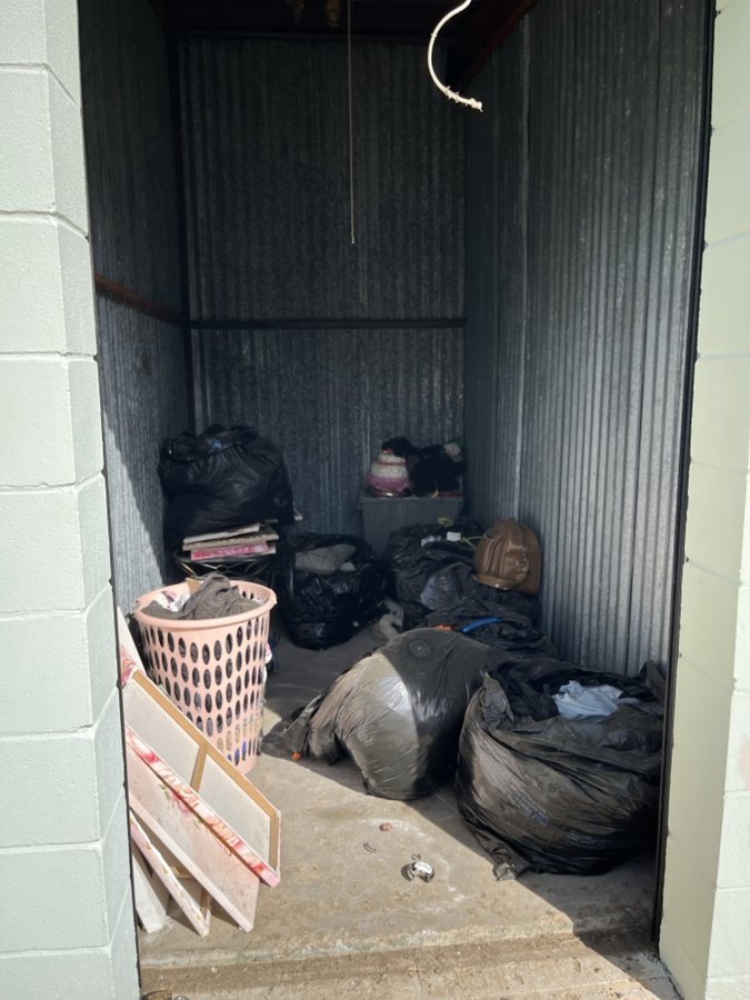 5 x 9 storage unit in Shreveport, LA
