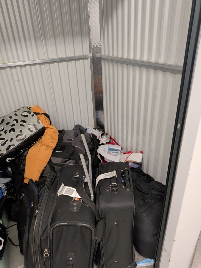5 x 5 storage unit in Randolph, MA