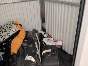 5 x 5 storage unit in Randolph, MA