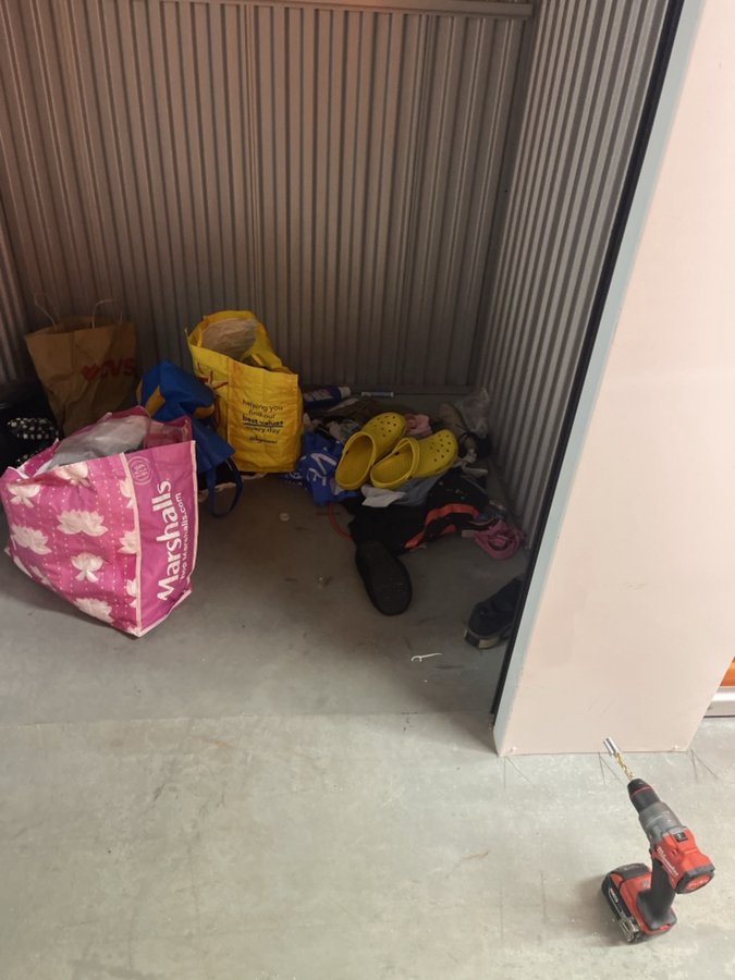 5 x 5 storage unit in Woburn, MA