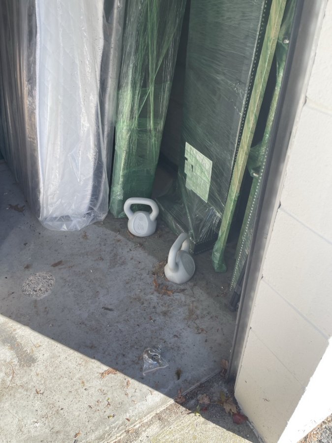 7 x 10 storage unit in Randolph, MA