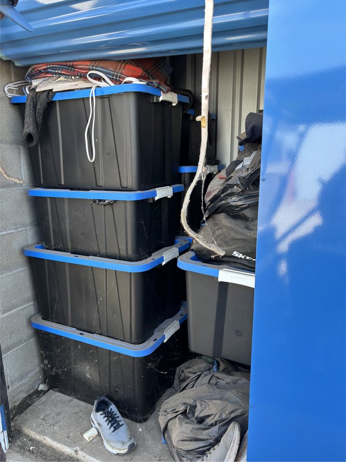 5 x 5 storage unit in Bethany, OK