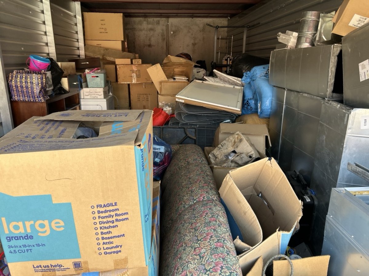 12 x 30 storage unit in Grand Prairie, TX