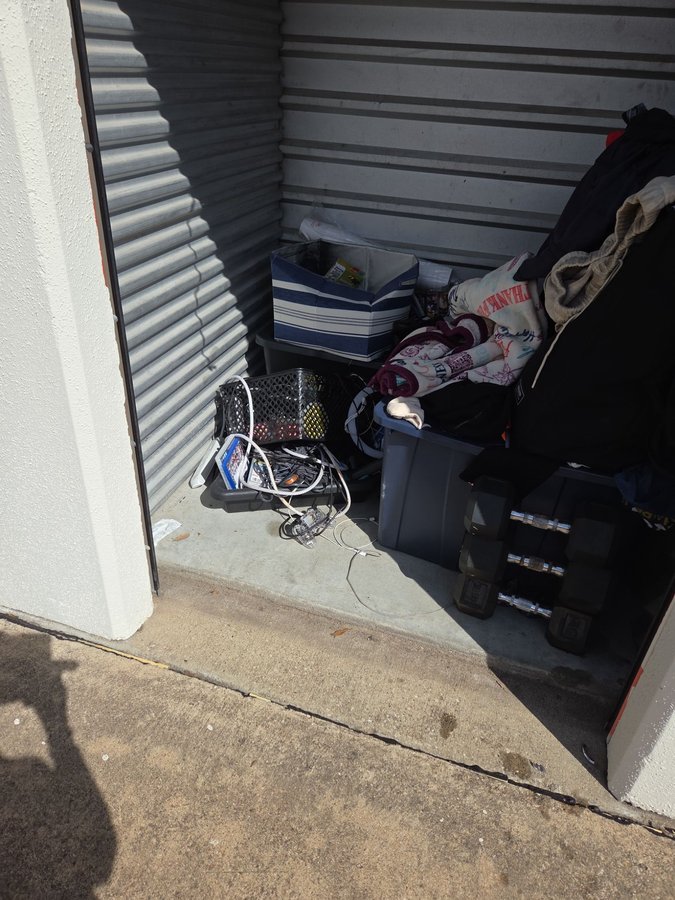 5 x 5 storage unit in Grand Prairie, TX