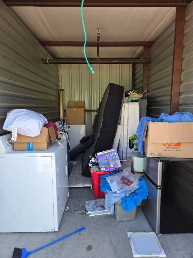 7 x 15 storage unit in Fort Worth, TX
