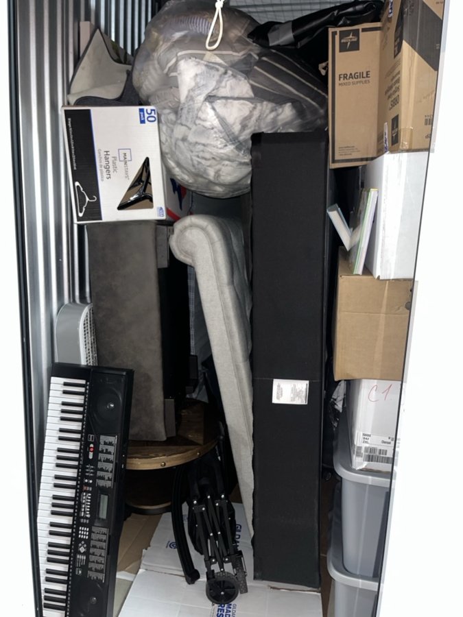 5 x 10 storage unit in Frisco, TX