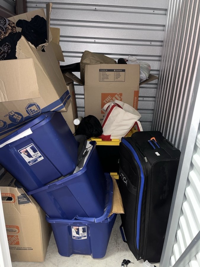 5 x 5 storage unit in Frisco, TX