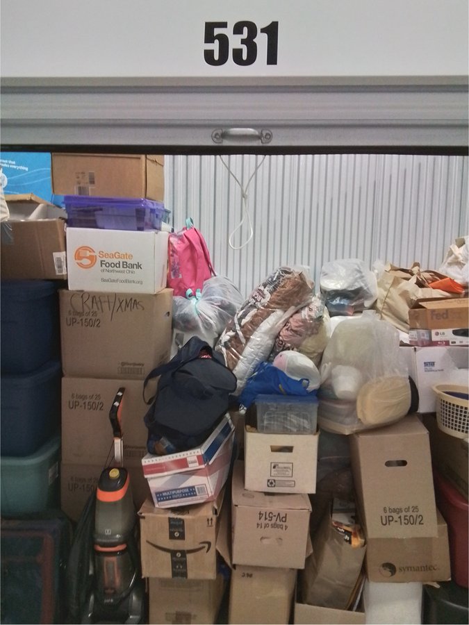 10 x 5 storage unit in Toledo, OH