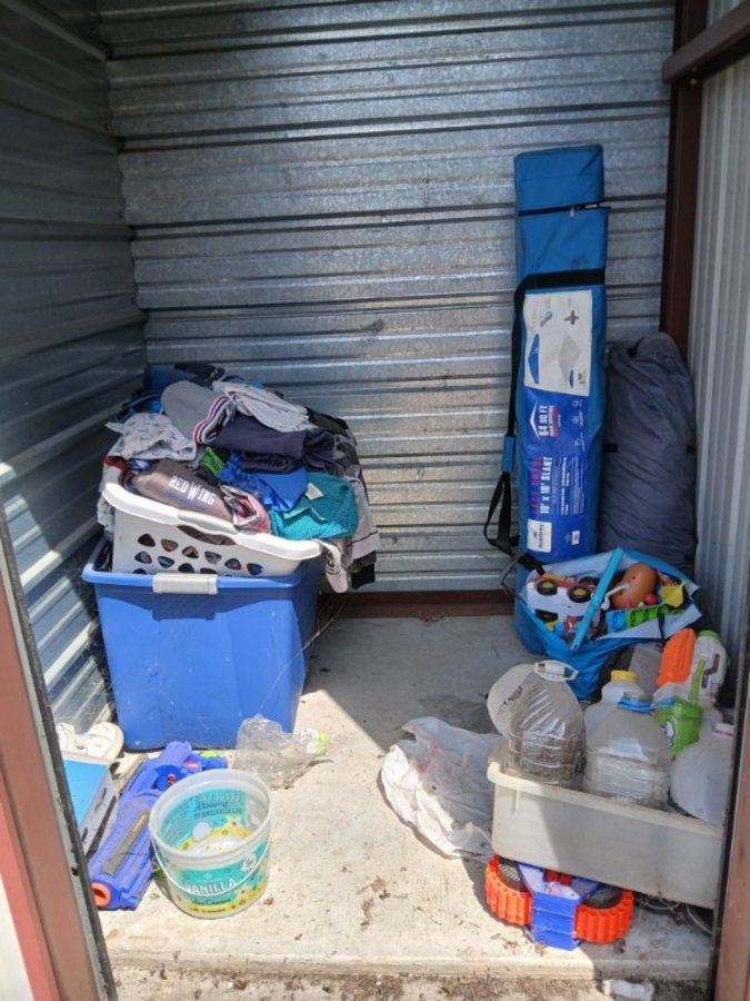 5 x 5 storage unit in Springdale, AR