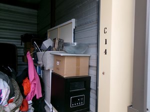 10 x 10 storage unit in Des Moines, IA