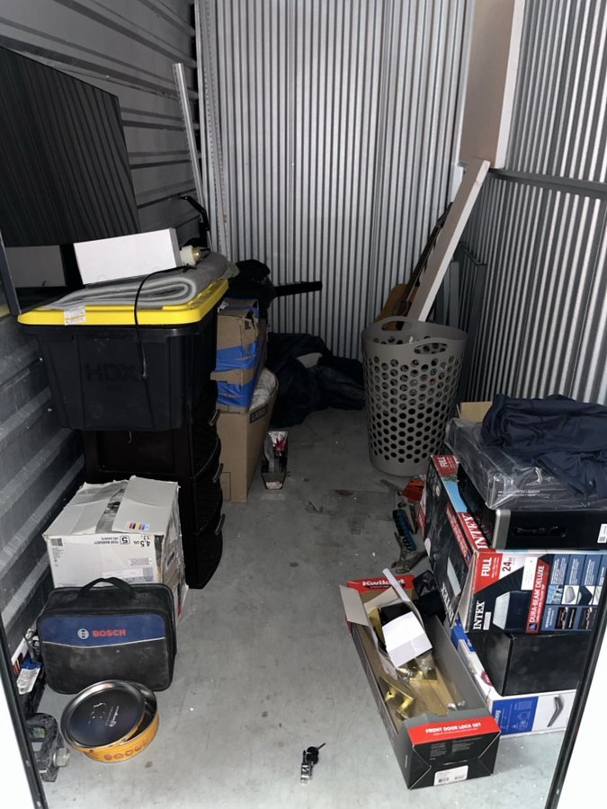 5 x 10 storage unit in Lewisville, TX
