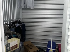 5 x 5 storage unit in Lewisville, TX
