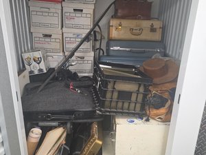 5 x 5 storage unit in San Francisco, CA