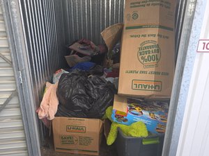 5 x 10 storage unit in San Francisco, CA