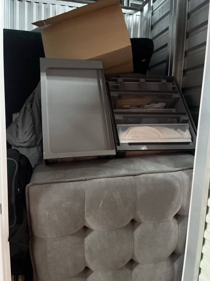 5 x 5 storage unit in Lewisville, TX