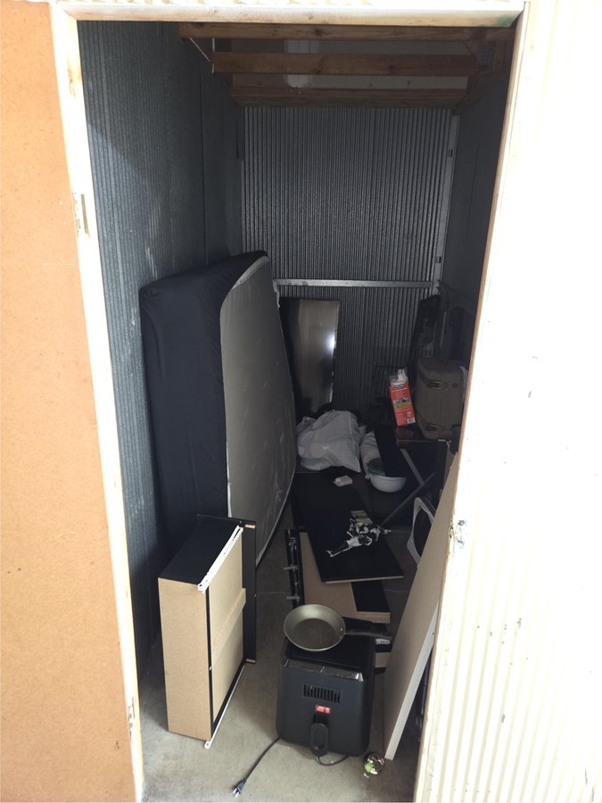 5 x 10 storage unit in Greenwood, IN