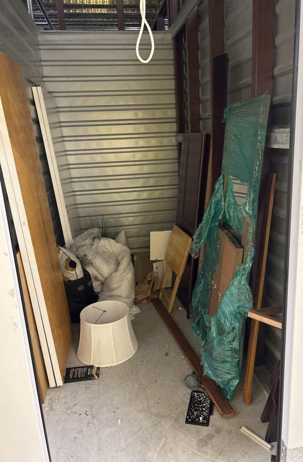 5 x 10 storage unit in Quincy, MA