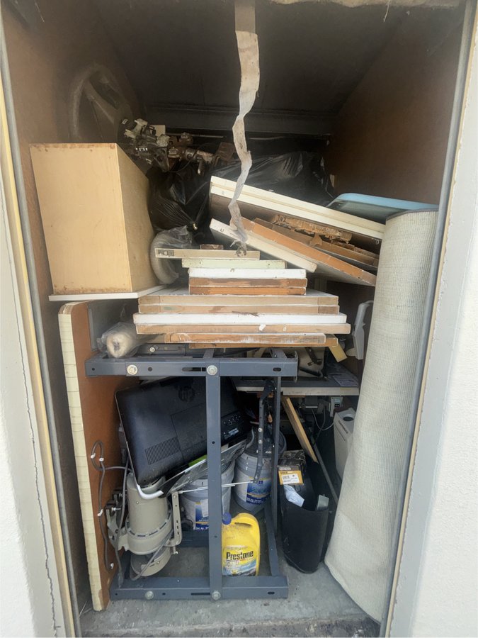5 x 10 storage unit in Raleigh, NC