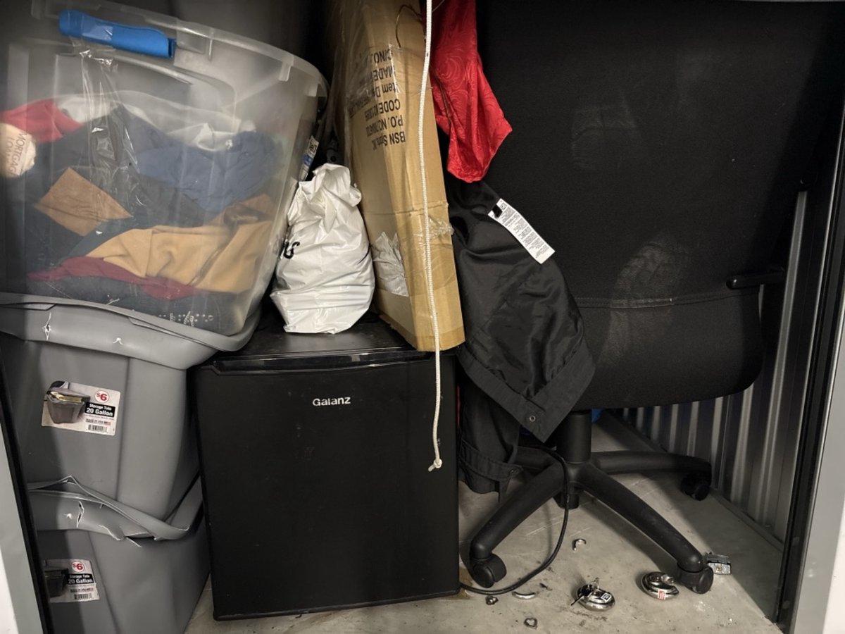 5 x 12 storage unit in Irving, TX