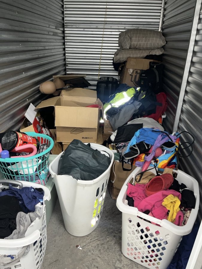5 x 10 storage unit in Dallas, TX