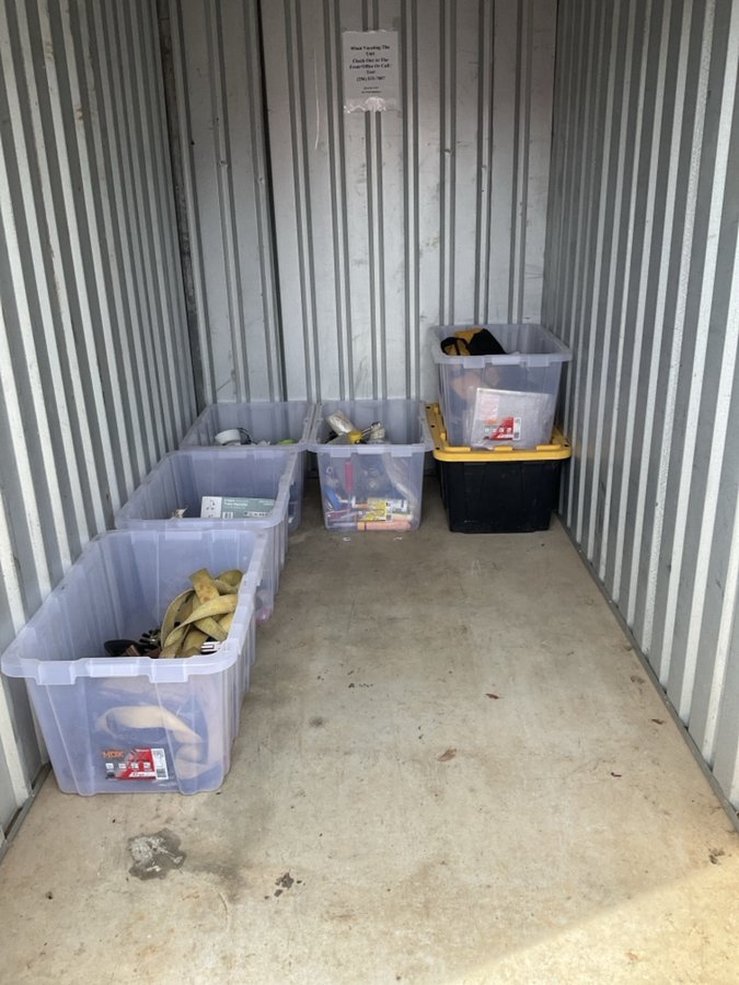 5 x 10 storage unit in Madison, AL