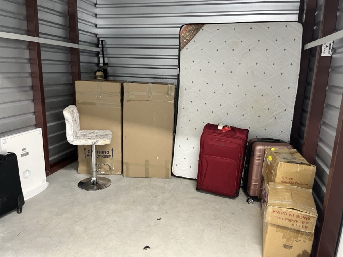 10 x 10 storage unit in Mckinney, TX