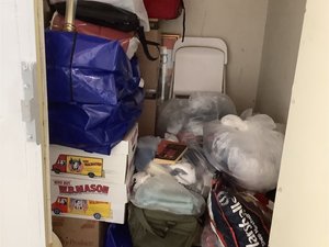 5 x 5 storage unit in Weymouth, MA