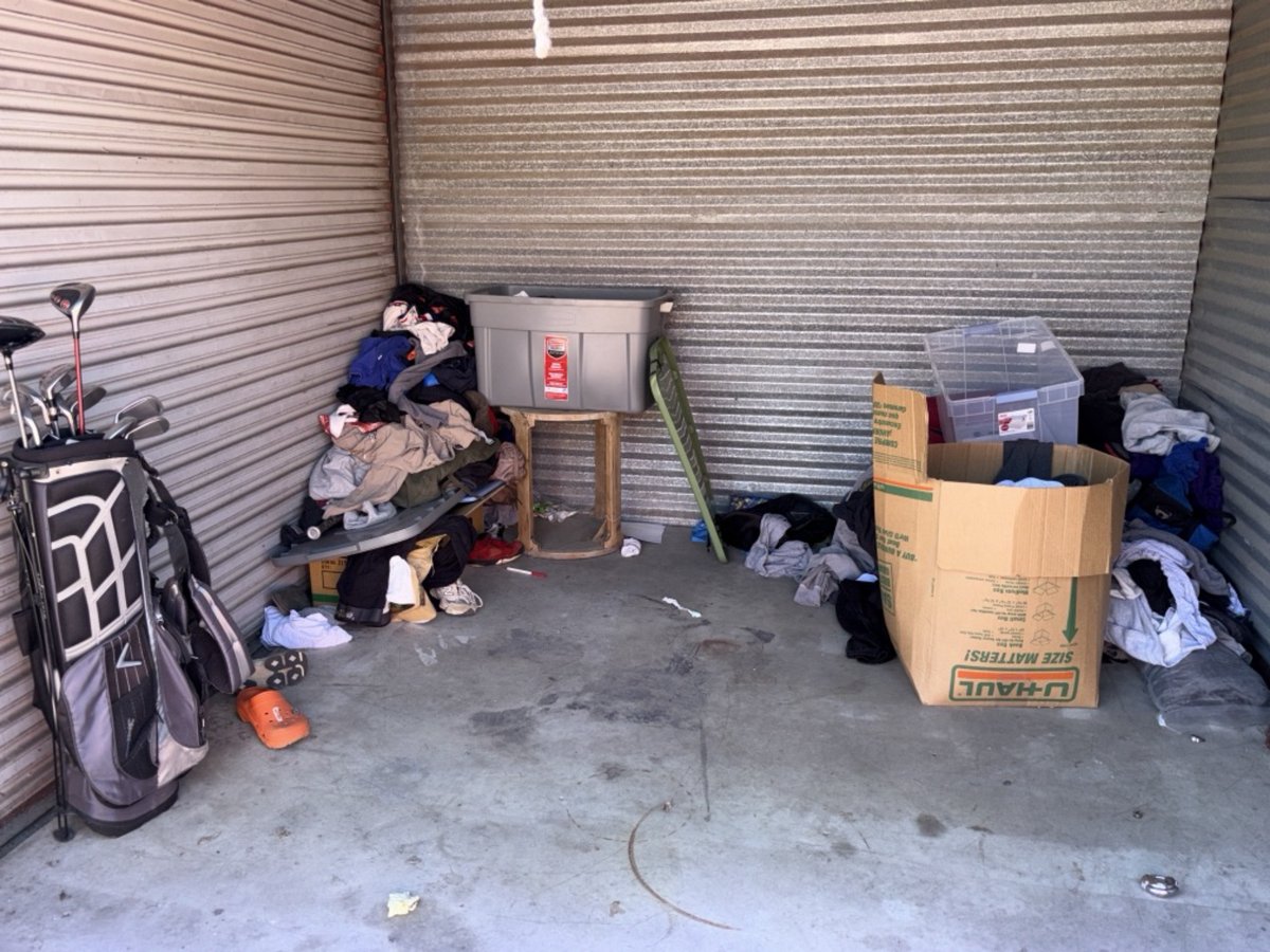 10 x 10 storage unit in Garland, TX