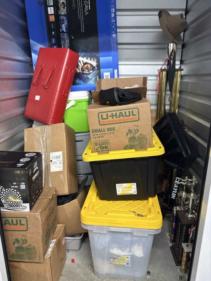 5 x 5 storage unit in Wylie, TX