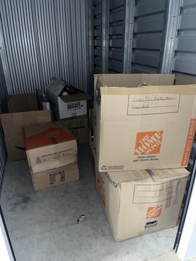5 x 10 storage unit in Mckinney, TX