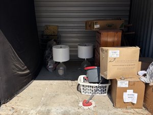 10 x 10 storage unit in Longview, TX