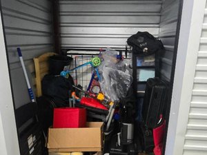 5 x 5 storage unit in Mesquite, TX