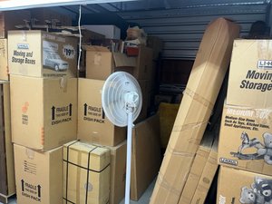 10 x 10 storage unit in Plano, TX
